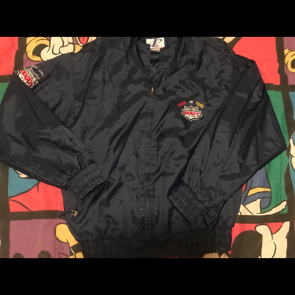 Vintage 2000 Super Bowl XXXIV Windbreaker